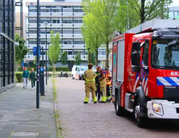 Kantoorpand ontruimd vanwege mogelijke brand