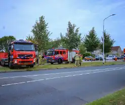 Brandweer zoekt naar mogelijke persoon te water