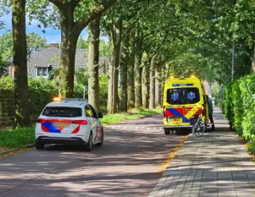 Fietser komt ten val en raakt gewond