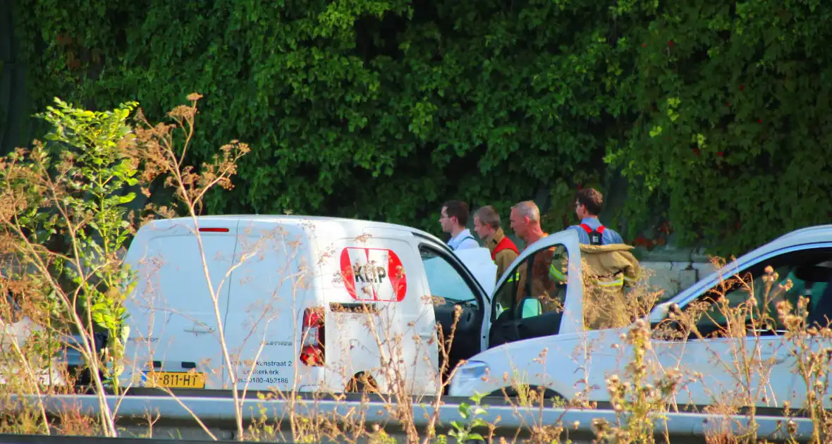 Meerdere ongevallen op rijksweg A15