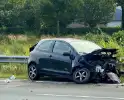 Snelweg afgesloten wegens onderzoek naar aanrijding met motor