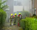 Uitslaande woningbrand door wasmachine