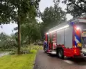 Brandweer druk met stormschade afhandelen