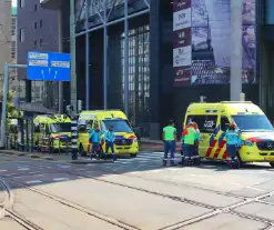 Grote brand in studentencomplex meerdere mensen vluchten naar buiten