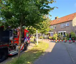 Brandweer zet gebied af bij gaslekkage