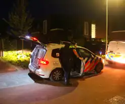 Grote inzet politie in woonwijk