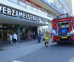 Zuurstoftank zorgt voor brand in bedrijfsverzamelgebouw