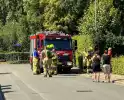 Gaslek ontdekt, brandweer onderzoekt oorzaak