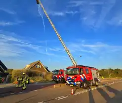 Brandweeroefening veroorzaakt flinke rookontwikkeling maar er is geen brand