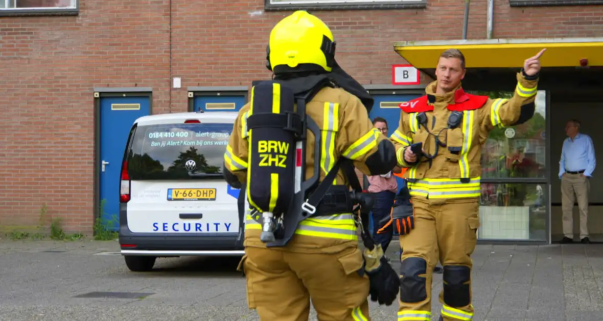 Rookontwikkeling op vijfde verdieping door keukenbrand - Foto 4