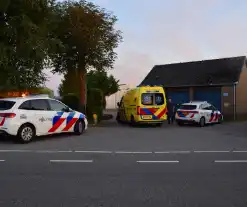 Scooterrijder aangereden door andere scooterrijder