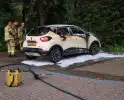 Gezochte auto na overval uitgebrand