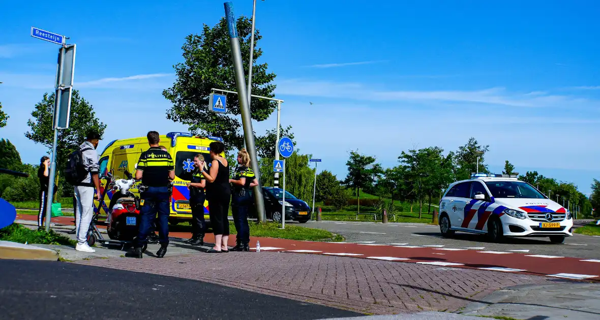 Automobilist schept elektrische step