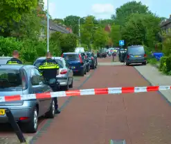 Grote politie-inzet na melding van verward persoon in woning