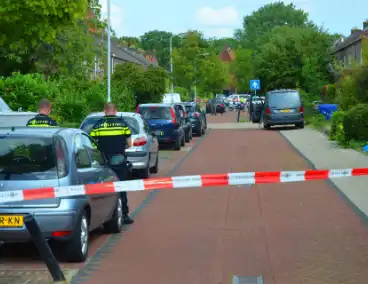 Grote politie-inzet na melding van verward persoon in woning