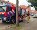 Pannetje op voor zorgt voor brandweer inzet, bewoners niet thuis