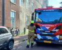 Vluchtelingenopvang ontruimd door brandend bankstel