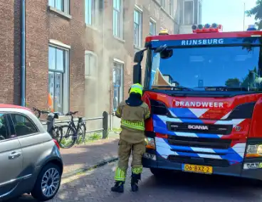 Flinke rookontwikkeling bij gebouwbrand