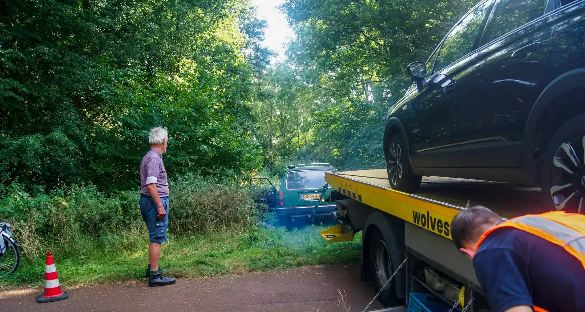 Kinderen ontdekken te water geraakte oude volvo - Foto 1