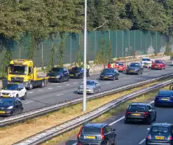 Kettingbotsing zorgt voor verkeershinder