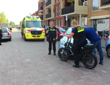 Meisje op fatbike gewond bij aanrijding