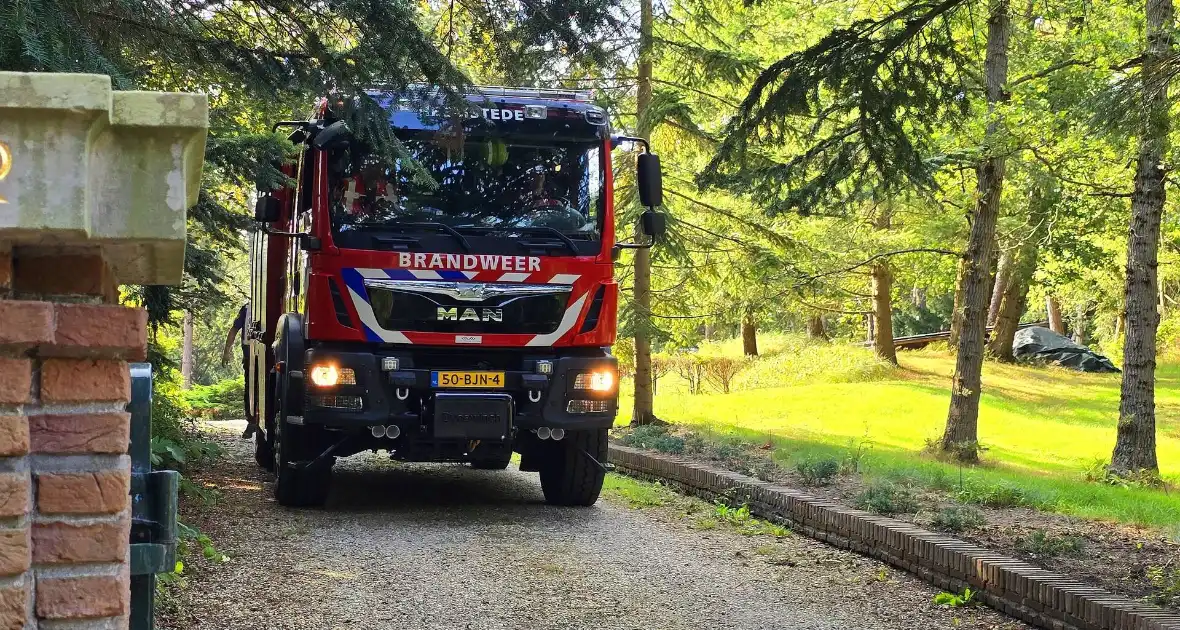 Brandweer ingezet vanwege duinbrand