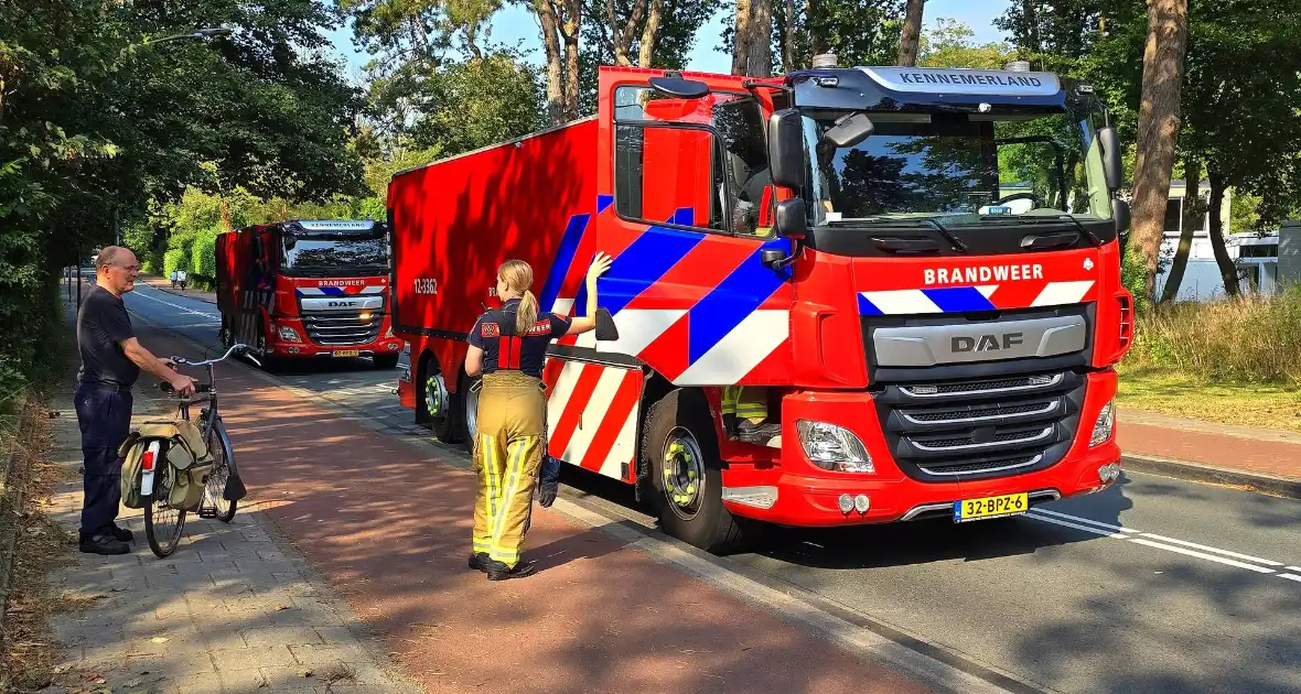 Brandweer ingezet vanwege duinbrand - Foto 9
