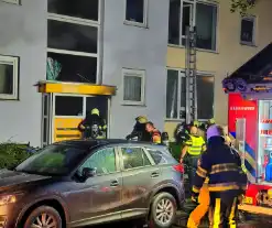 Gewonden bij portiekbrand