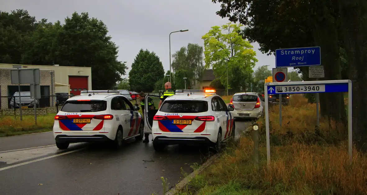 Kop-staartbotsing zonder gewonden in de ochtendspits - Foto 1