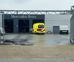 Traumahelikopter ingezet voor incident bij autogarage