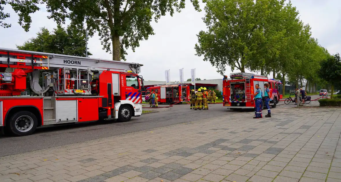 Brand snel onder controle bij zadenbedrijf