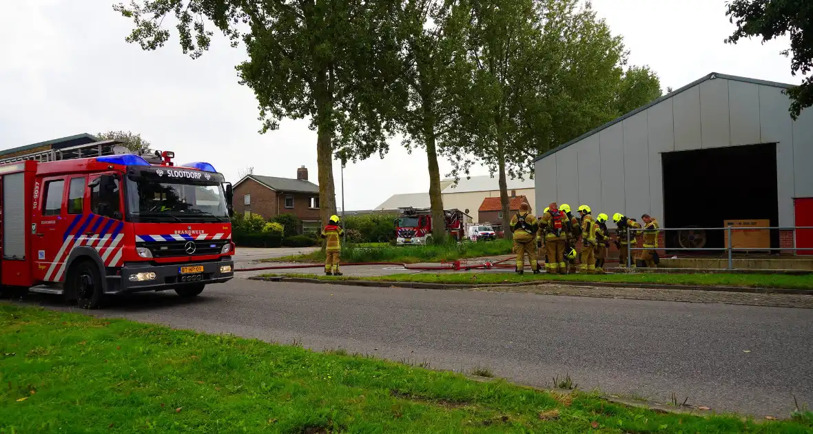 Brand snel onder controle bij zadenbedrijf - Foto 3