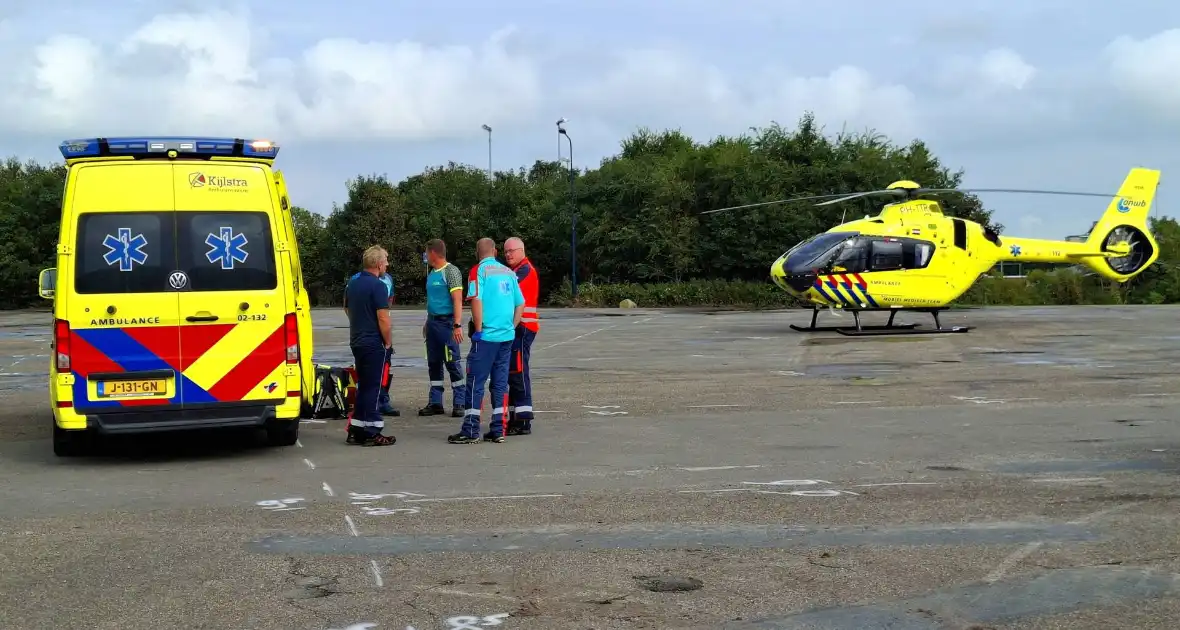 Ernstig ongeval tussen voetganger en auto - Foto 1