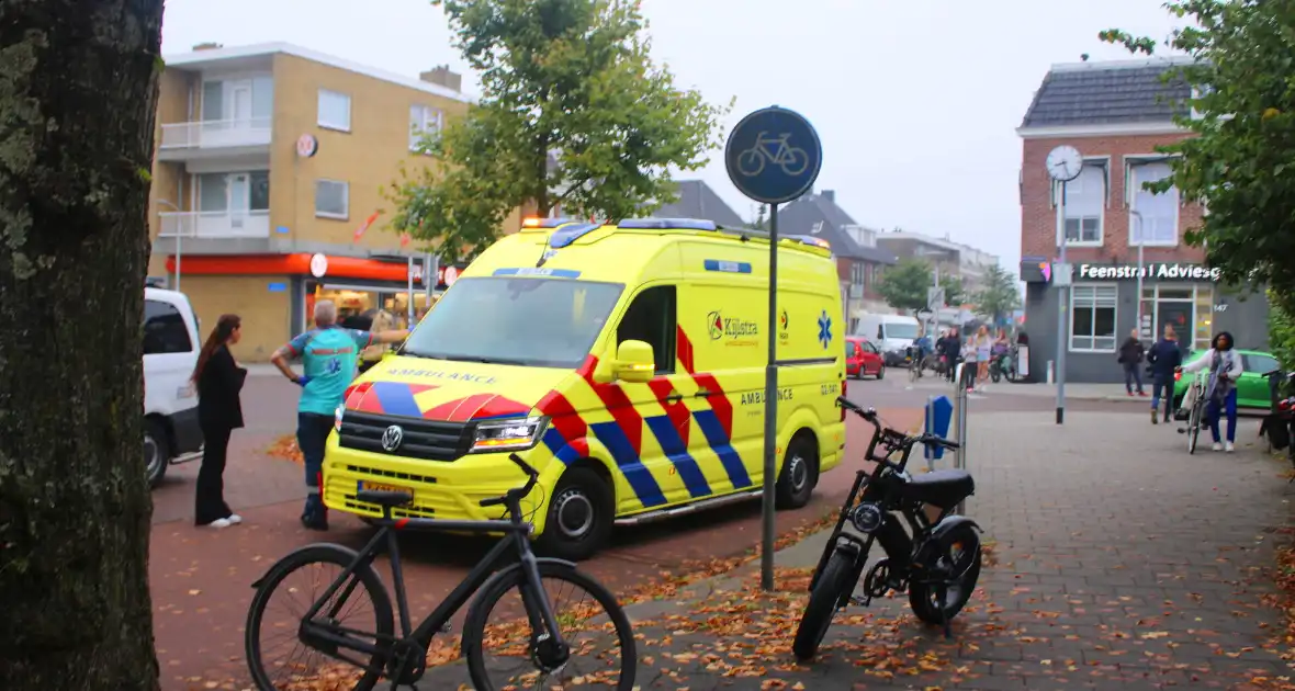 Scholier op fatbike en fietser met elkaar in botsing