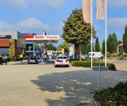 Politie studenten houden controle