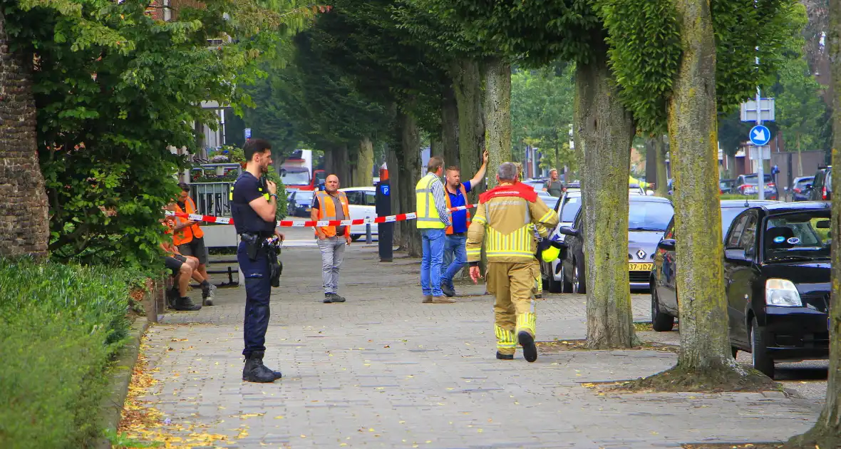 Brandweer onderzoekt oorzaak gaslekkage bij werkzaamheden - Foto 1