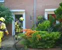 Gasbrander veroorzaakt brand in voortuin