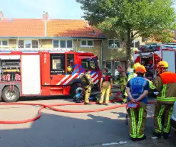 Veel hulpdiensten ingezet voor zeer grote brand