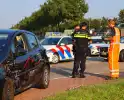 Meerdere personen nagekeken bij aanrijding op rotonde