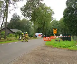 Grondraket boort door gasleiding