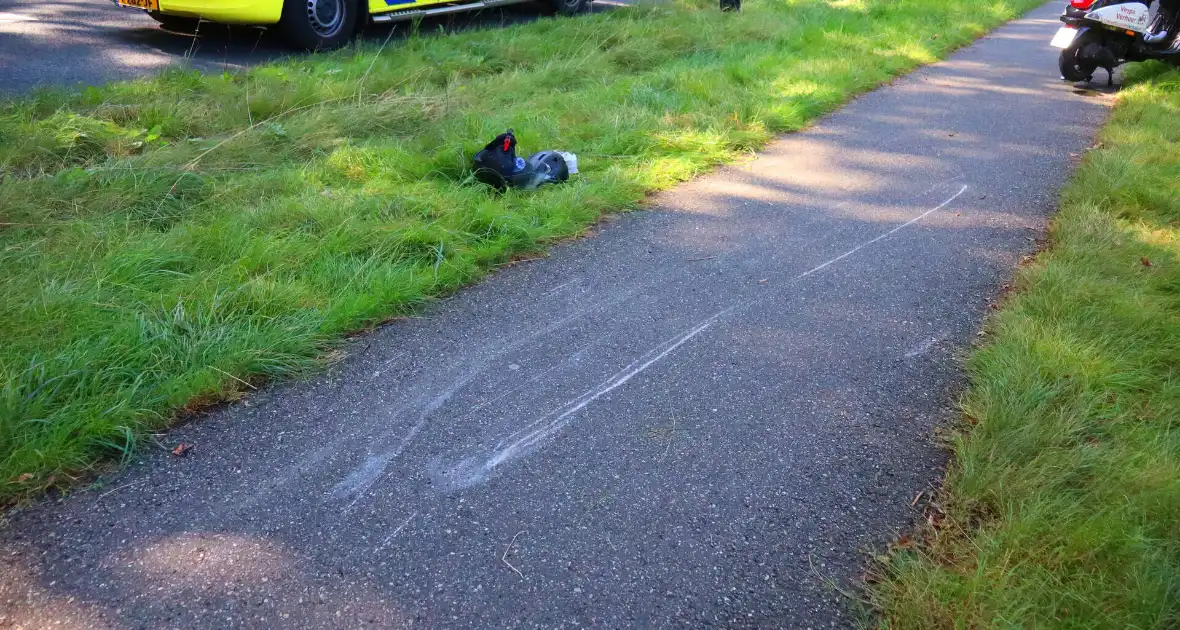 Opzittenden snorfiets ten val bij eenzijdig ongeval - Foto 7