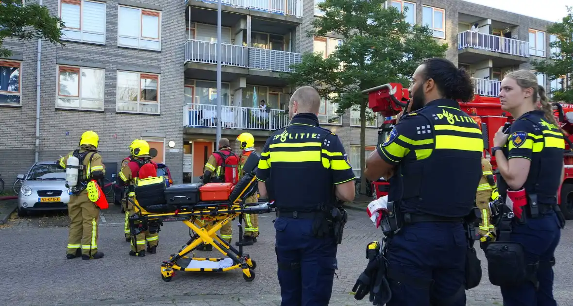 Uitslaande brand na explosie in woongebouw voor begeleid wonen - Foto 7