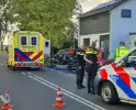 Traumateam ingezet voor gewonde motorrijder