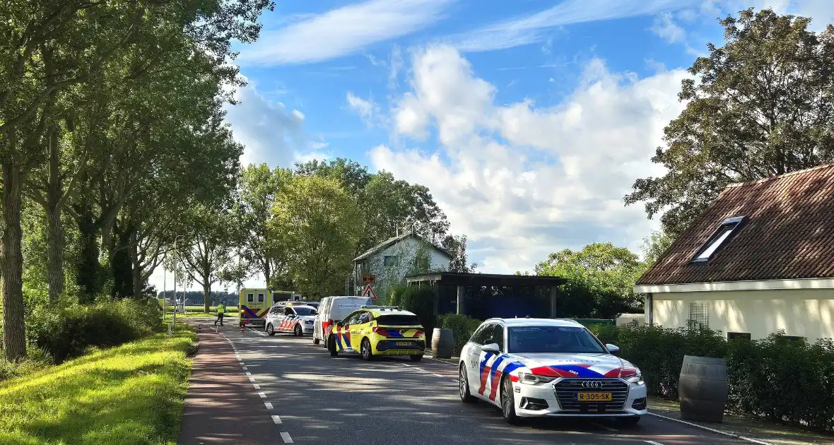 Traumateam ingezet voor gewonde motorrijder - Foto 4