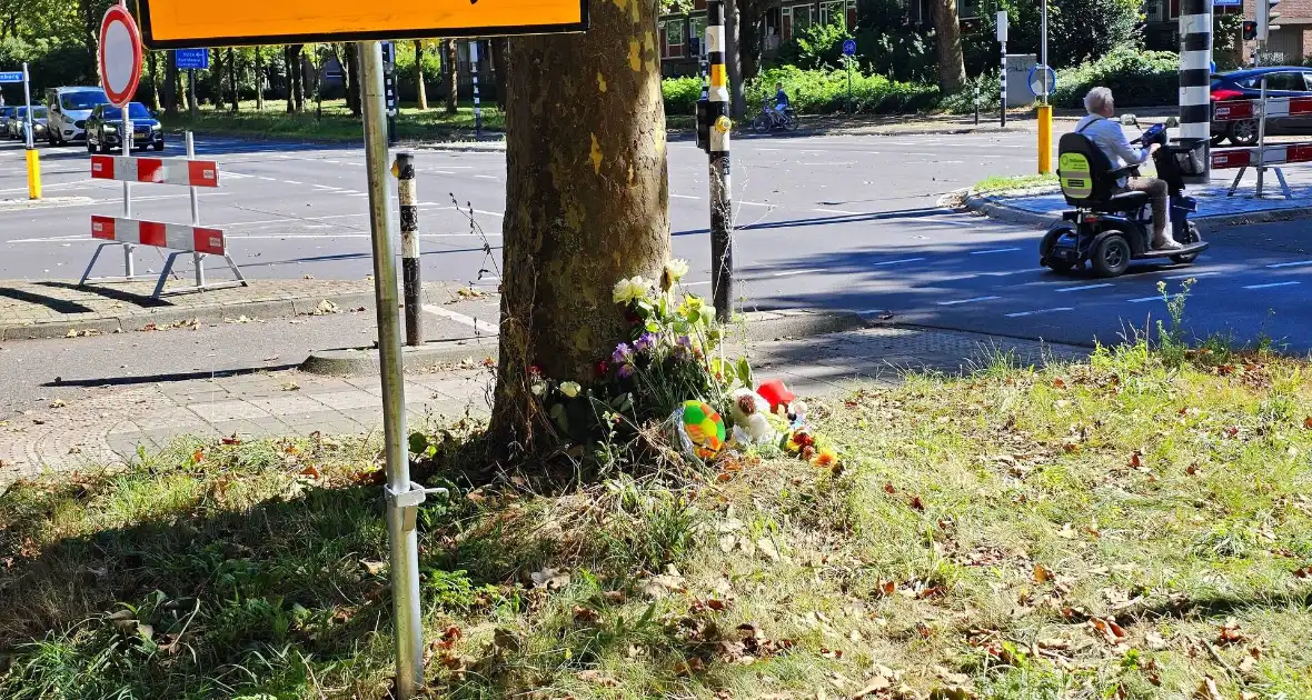 12-jarige jongen overleden na aanrijding met vrachtwagen, herdenkingsplek ingericht - Foto 2