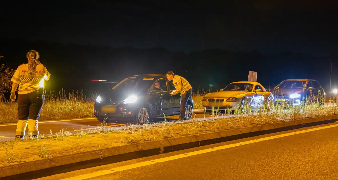 Dronken bestuurder crasht op afrit - Foto 12