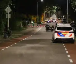 Straat afgesloten na beschieting woning