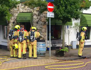 Brand in Grieks restaurant snel onder controle