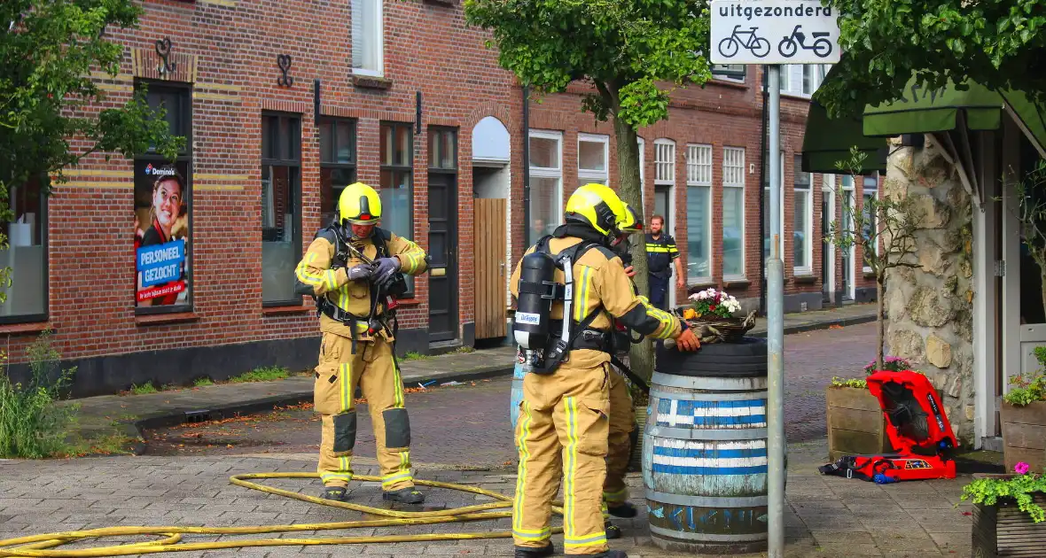 Brand in Grieks restaurant snel onder controle - Foto 3