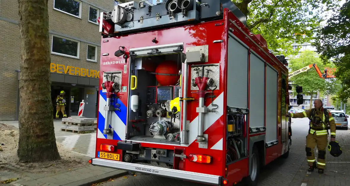 Brand in keuken door vergeten pannetje - Foto 1